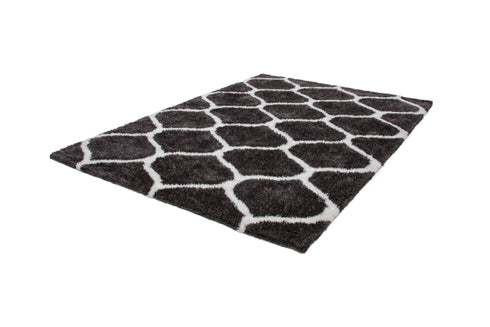 Grace 802 Charcoal Shaggy Rug - ADORE RUGS and FLOORING